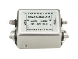 單相雙級(jí)AC電源濾波器 3A插片式 230v SES-RD2003A-C-S 